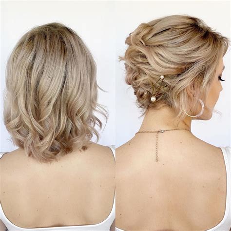 updo short thin hair